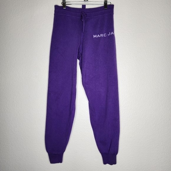 Marc Jacobs Purple Potion The Knit Sweatpants M - Picture 5 of 9